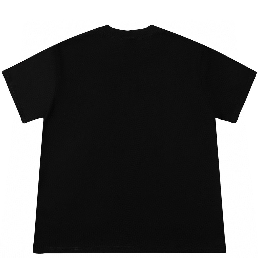 STUSSY BUTTERFLY PRINT TEE BLACK