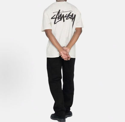 Stussy x Our Legacy Collaboration Collection - Long-sleeved T-shirt with Letter Print - The same style for both men and women