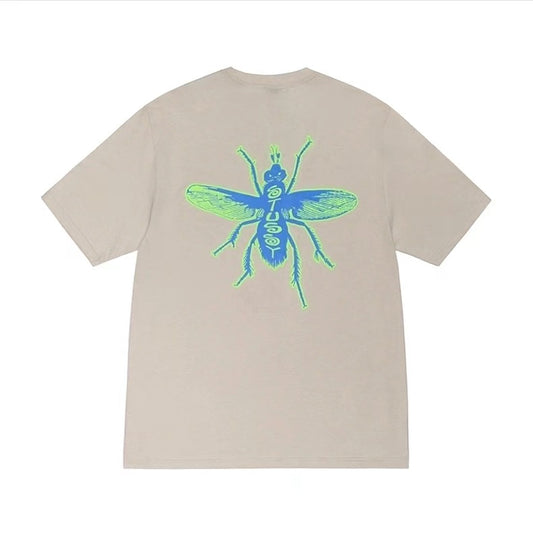 STUSSY ALPHABET INSECT TEE BEIGE
