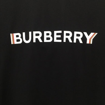 BURBERRY LOGO PRINT OVERSIZED T-SHIRT – BRS007