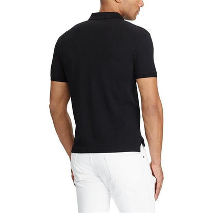 Ralph Lauren Slim Fit Stretch Mesh Polo Black