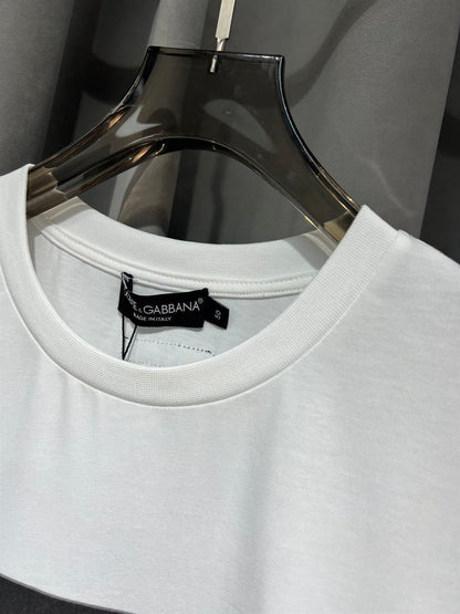 DOLCE & GABBANA CIAO KIM PIZZA-PRINT T-SHIRT – DT014