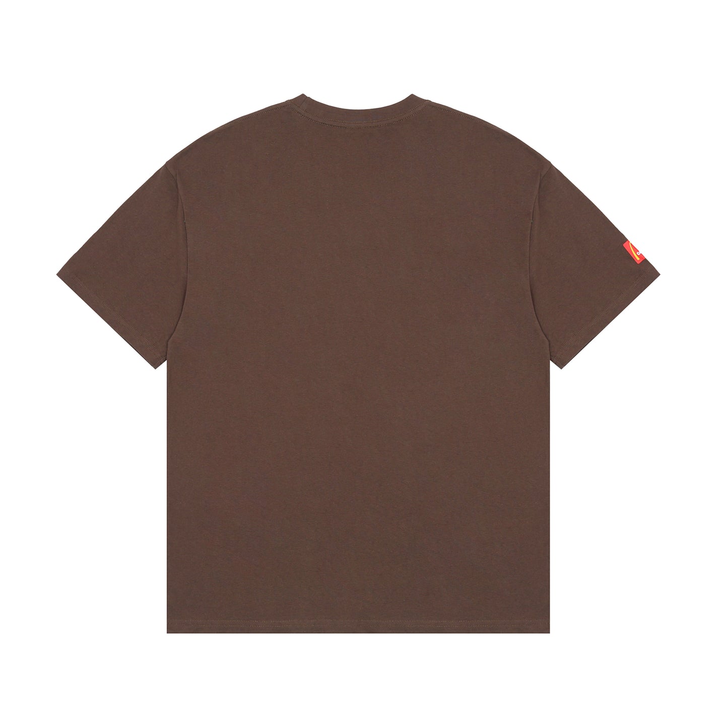 Travis Scott Fries Print T shirt Khaki