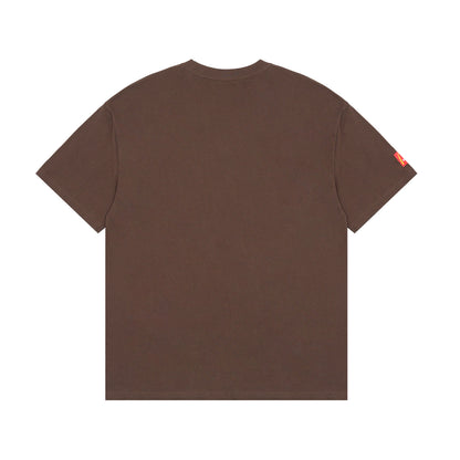 Travis Scott Fries Print T shirt Khaki