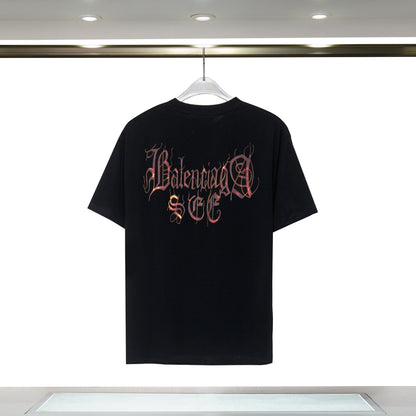 Balenciga logo tee xh9065 black