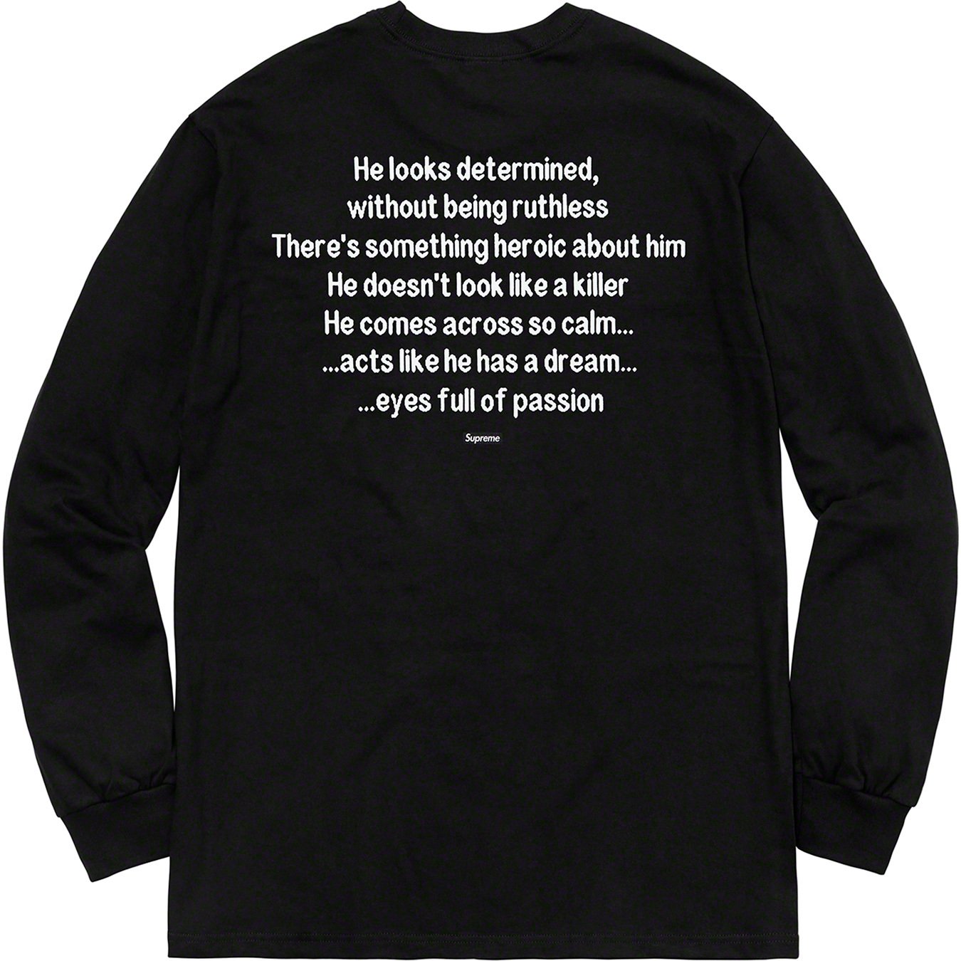 Supreme F/W'18 The Killer L/S Tee