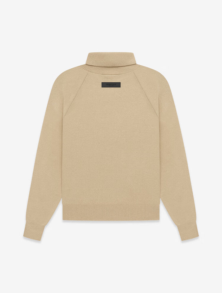 FEAR OF GOD ESSENTIALS 23 double stitch turtleneck sweater