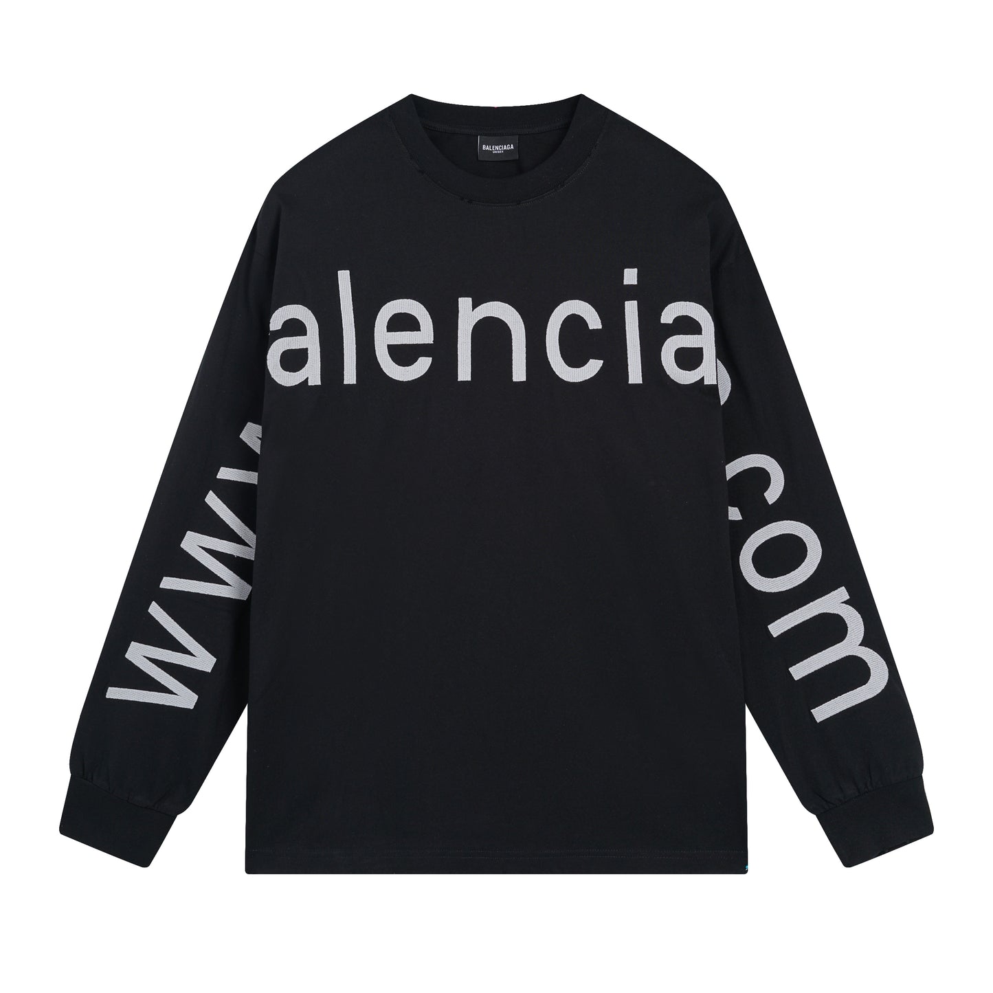 Balenciga logo tee BL225001 black