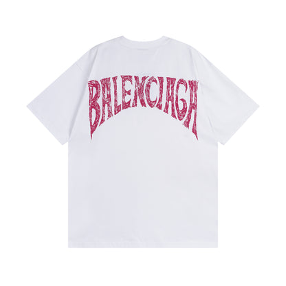 Balenciga logo  24ss tee BL23300 white
