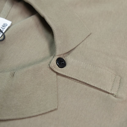 Stone Island Polo In Brown