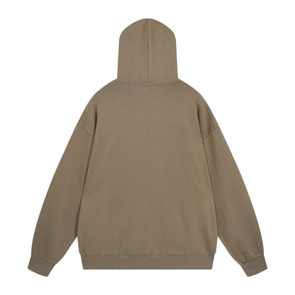 Balenciga logo hoodie BL238008 khaki