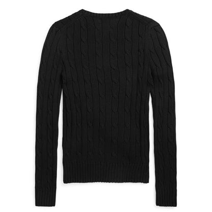 Ralph Lauren Julianna Crewneck Sweater Black