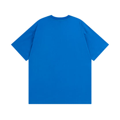 Balenciga jointly Adida logo tee blue