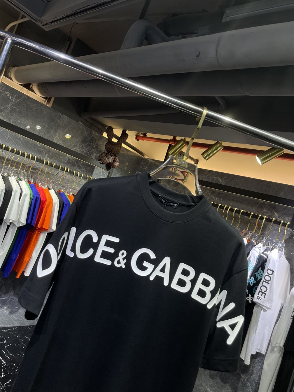 DOLCE & GABBANA ROUND-NECK T-SHIRT – DT008
