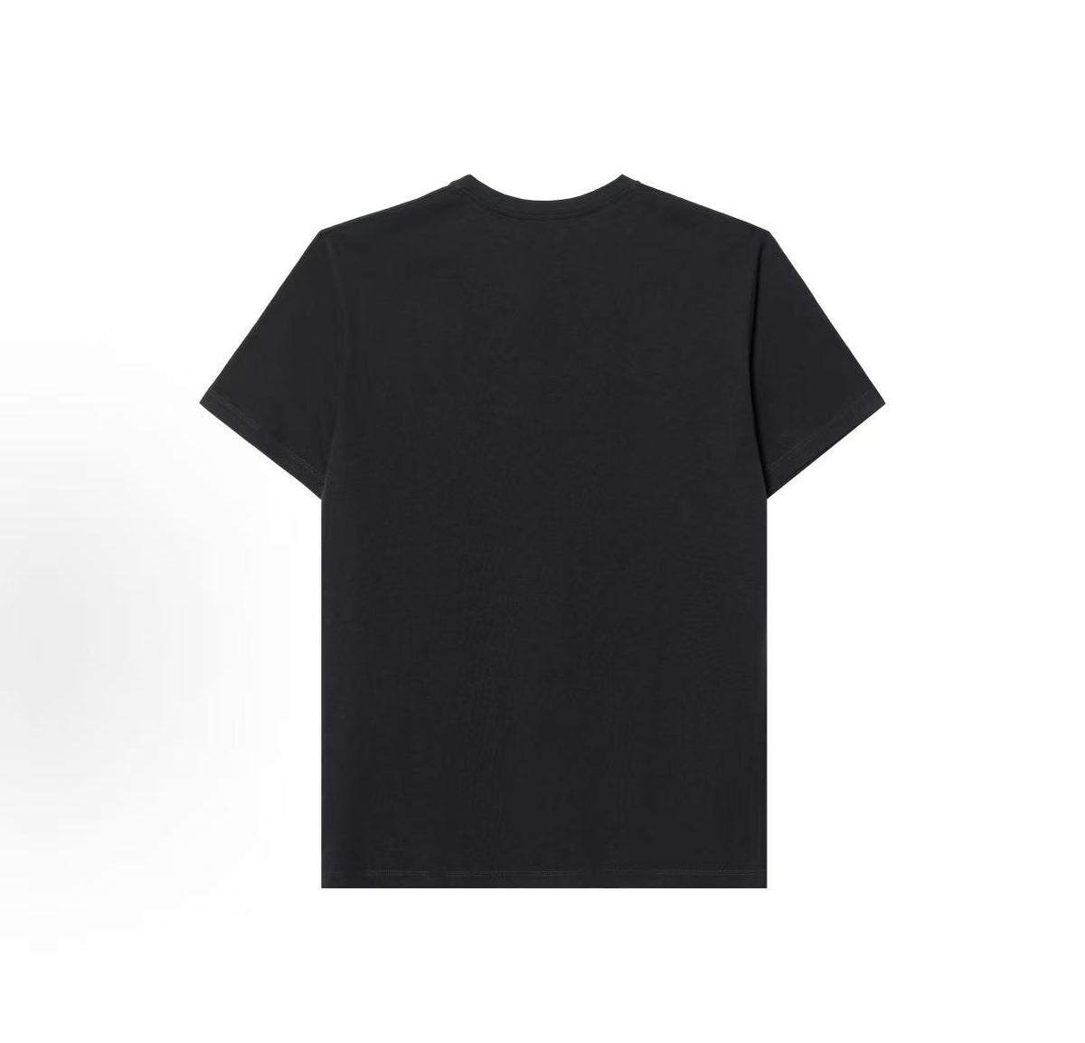 GUCCI 2023 Fall Collection Mushroom Letter Pattern Round-neck Short-sleeved T-shirt for Men - Black