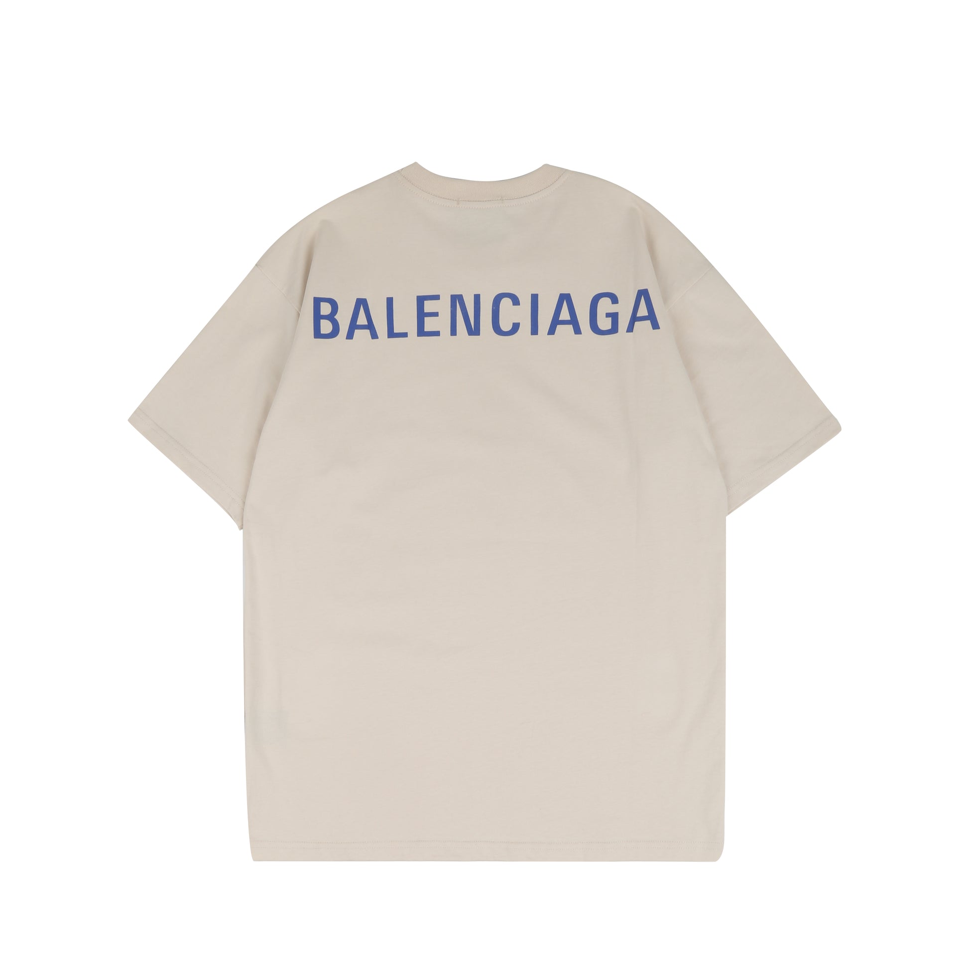 Balenciga logo tee LX008 khaki