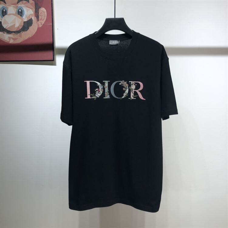 DIOR FLOWER LOGO T-SHIRT – DOT004
