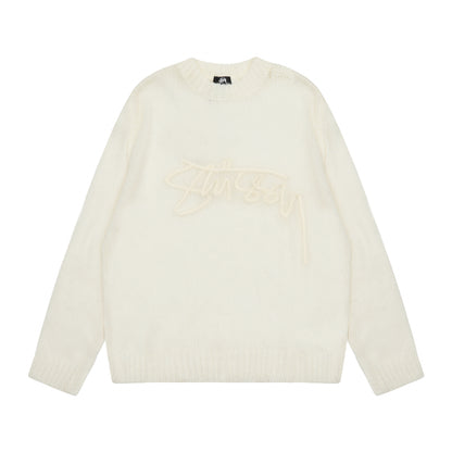 STUSSY  SWEATER BEIGE