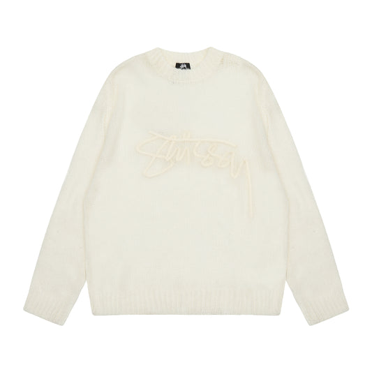 STUSSY  SWEATER BEIGE