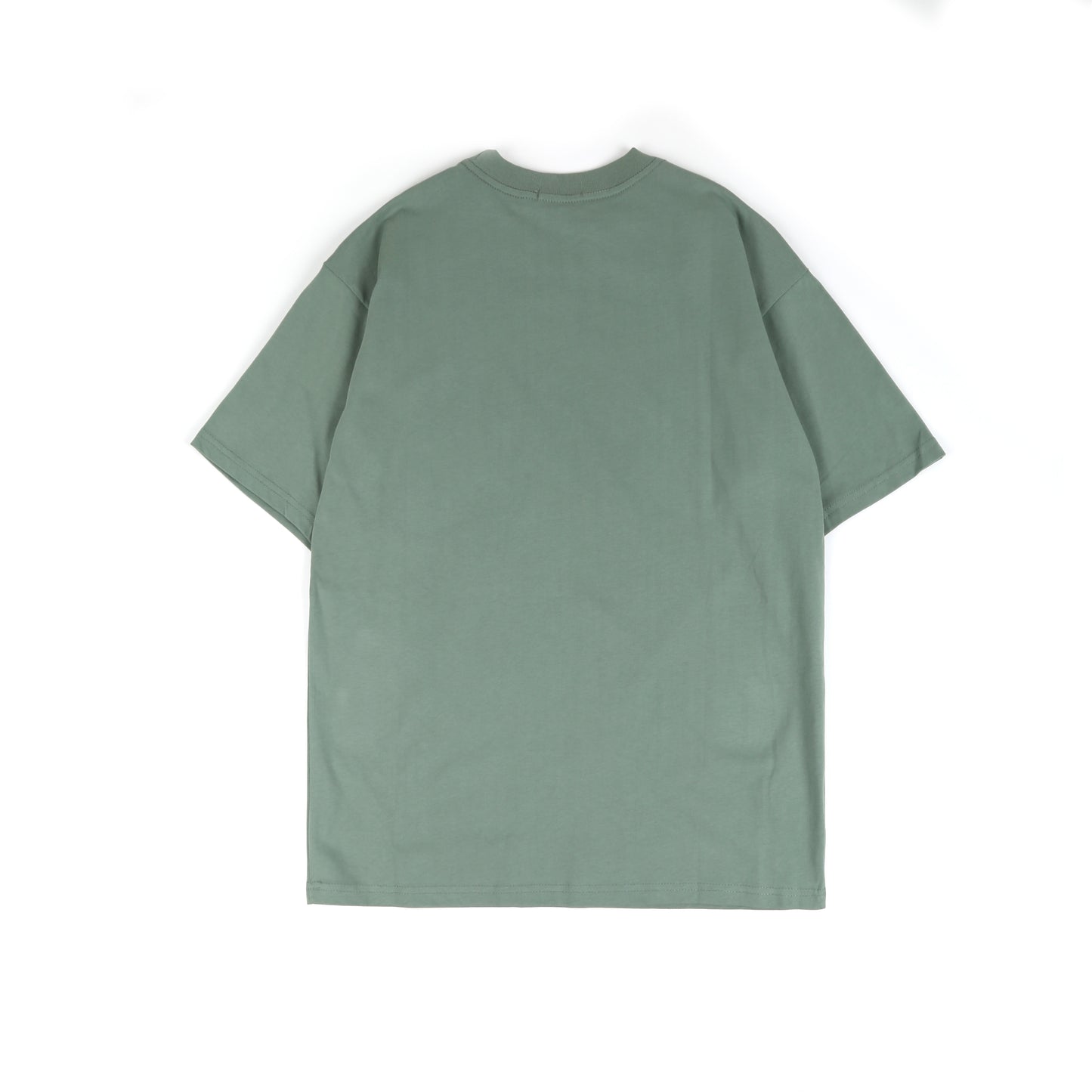 Balenciga logo tee LX001 dark green