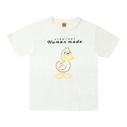 Human Made Ugly Duckling Logo Tee White