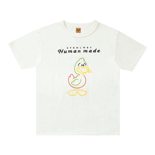 Human Made Ugly Duckling Logo Tee White