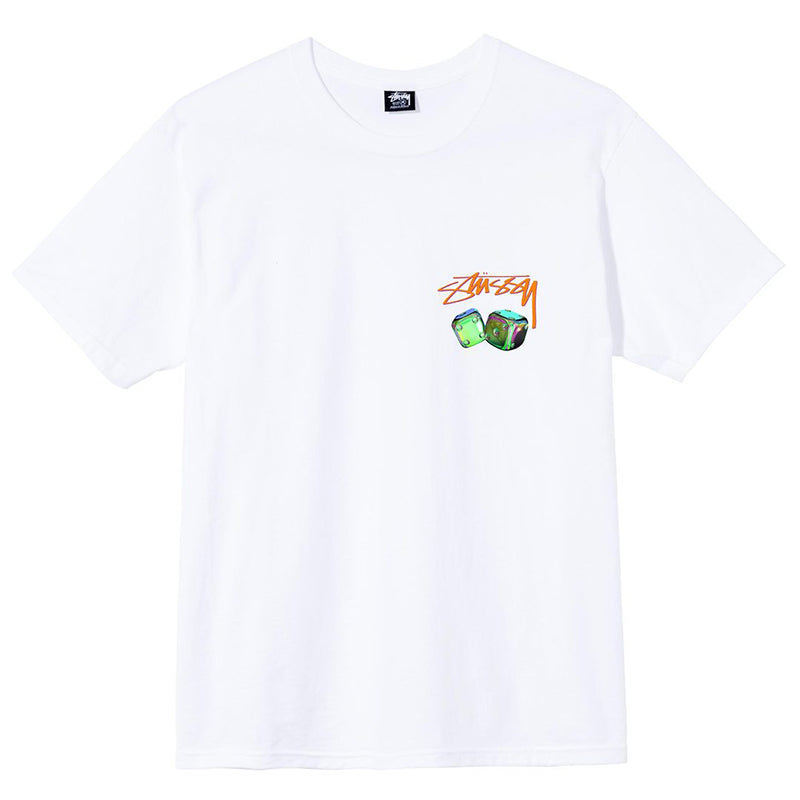 STUSSY IRIDESCENT DICE TEE