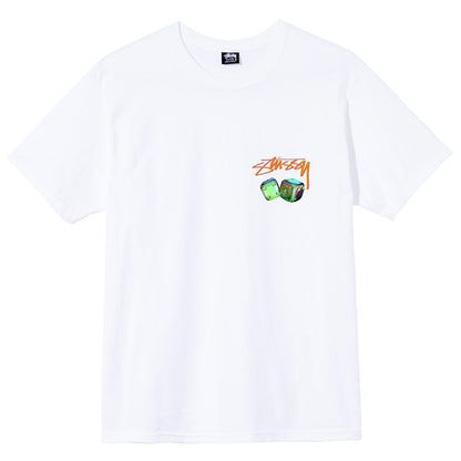 STUSSY IRIDESCENT DICE TEE