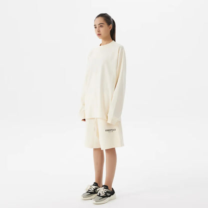 FOG FEAR OF GOD ESSENTIALS Casual Retro Bottoming Shirt 21 Multi-line Long Sleeve