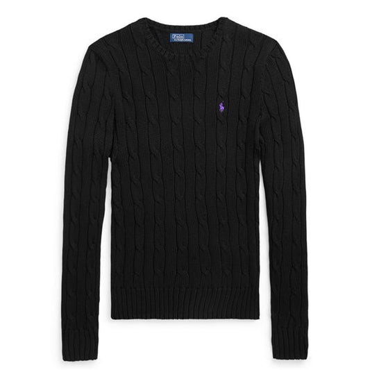 Ralph Lauren Julianna Crewneck Sweater Black