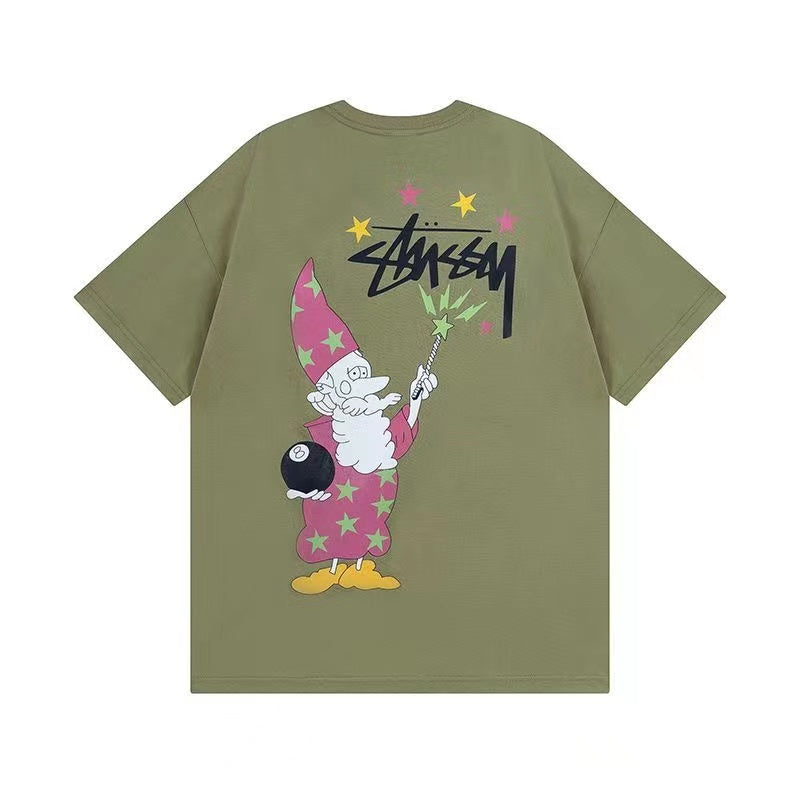 STUSSY Wizard Tee Green