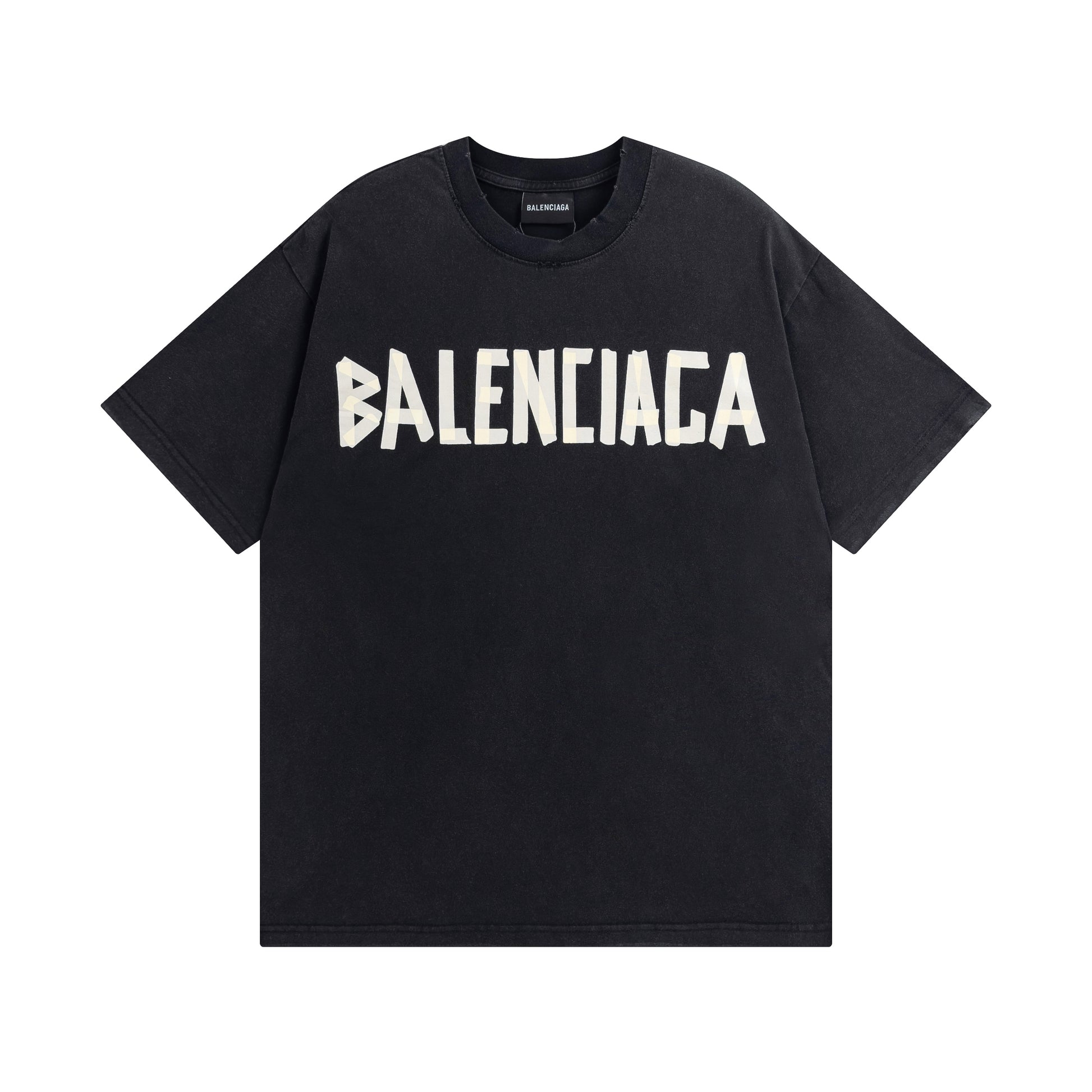 Balenciga logo tee BL223089 black