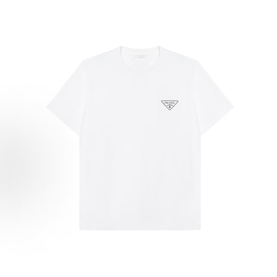 PRADA Logo letter print crew-neck short-sleeved T-shirt for men