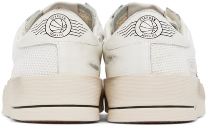 حذاء سنيكرز Stardan باللون الأبيض المائل للصفرة من GOLDEN GOOSE