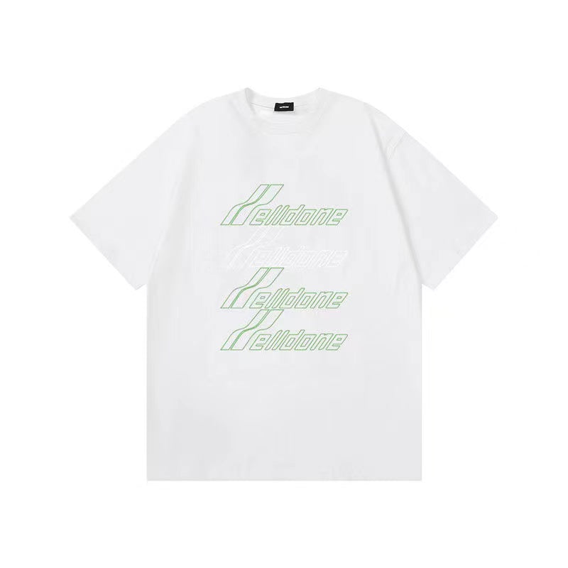 WE11DONE Barrage Classic Tee In White