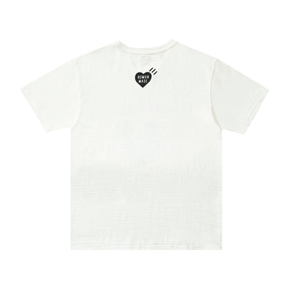 Human Made Swimming Duck Logo Tee White