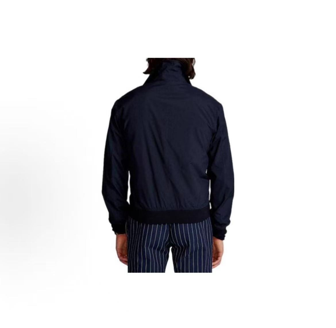 Ralph Lauren Solid-color Logo Embroidery Jacket for Men in Navy Blue