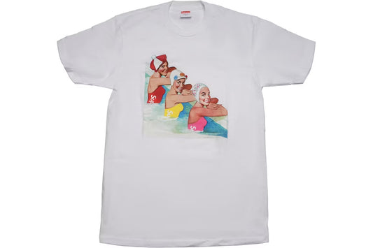 Supreme Swimmers Tee White
