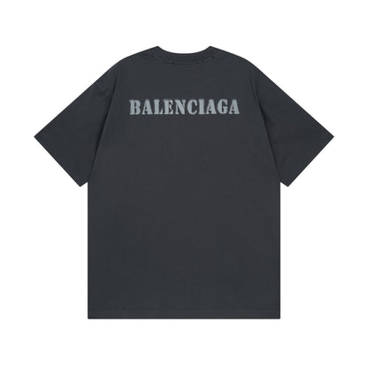 Balenciga logo tee BL233315 black