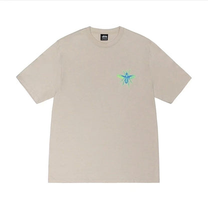 STUSSY ALPHABET INSECT TEE BEIGE