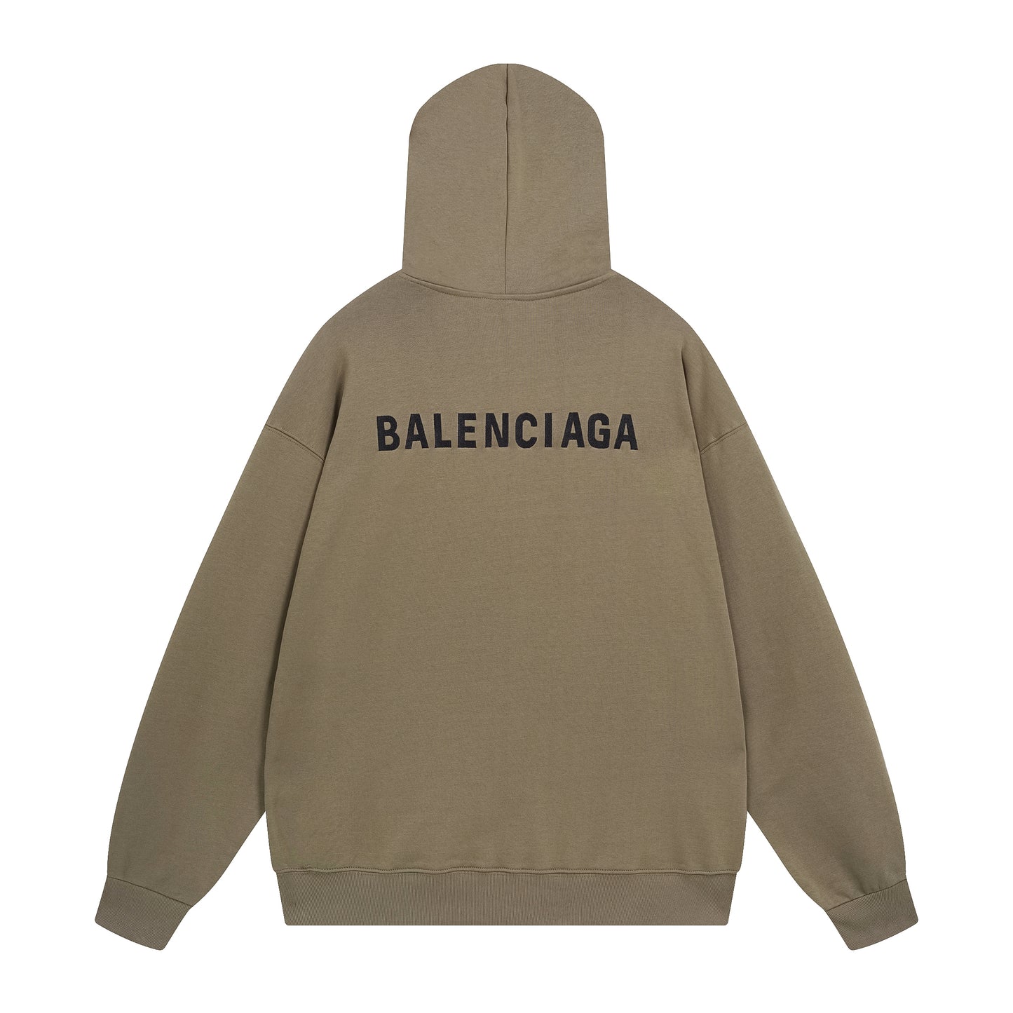 Balenciga logo hoodie BL238039 khaki
