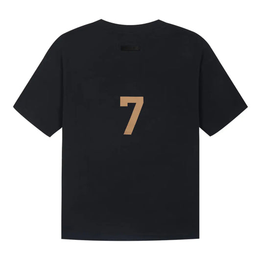 FOG FEAR OF GOD Season 7 Main Line 7 Words Loose Heavy T-shirt black