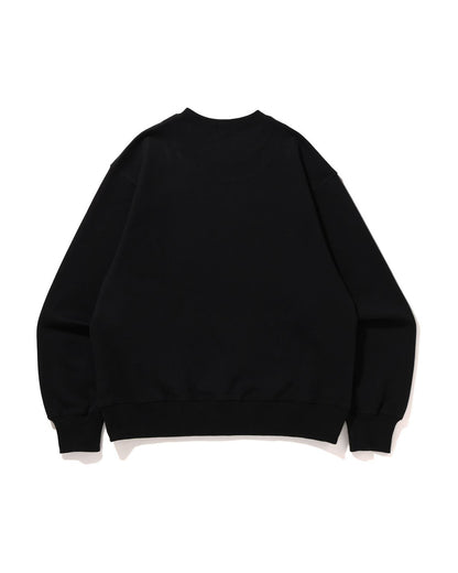 A Bathing Ape STA Logo Relaxed Fit Crewneck