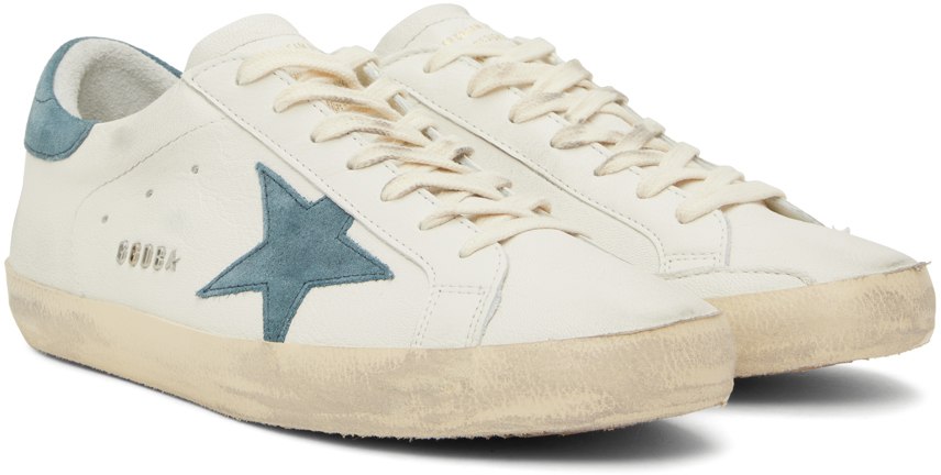 حذاء سنيكرز Superstar من GOLDEN GOOSE باللون الأبيض