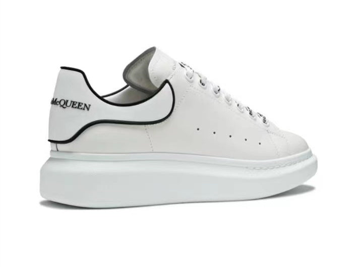 Alexander Mcqueen Men's Oversized Sneaker in White/black