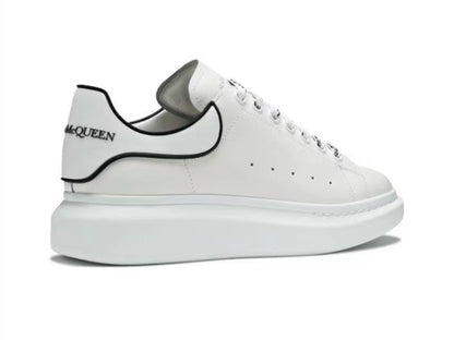 Alexander Mcqueen Men's Oversized Sneaker in White/black