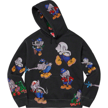 Supreme Elephant Hoodie Black