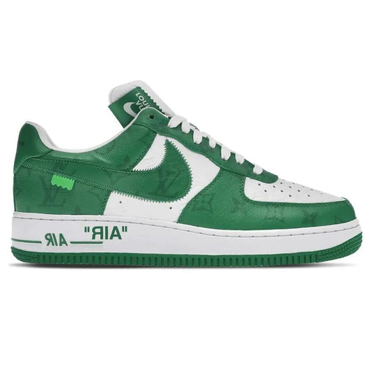 Nike Air Force 1 x Louis Vuitton White Green