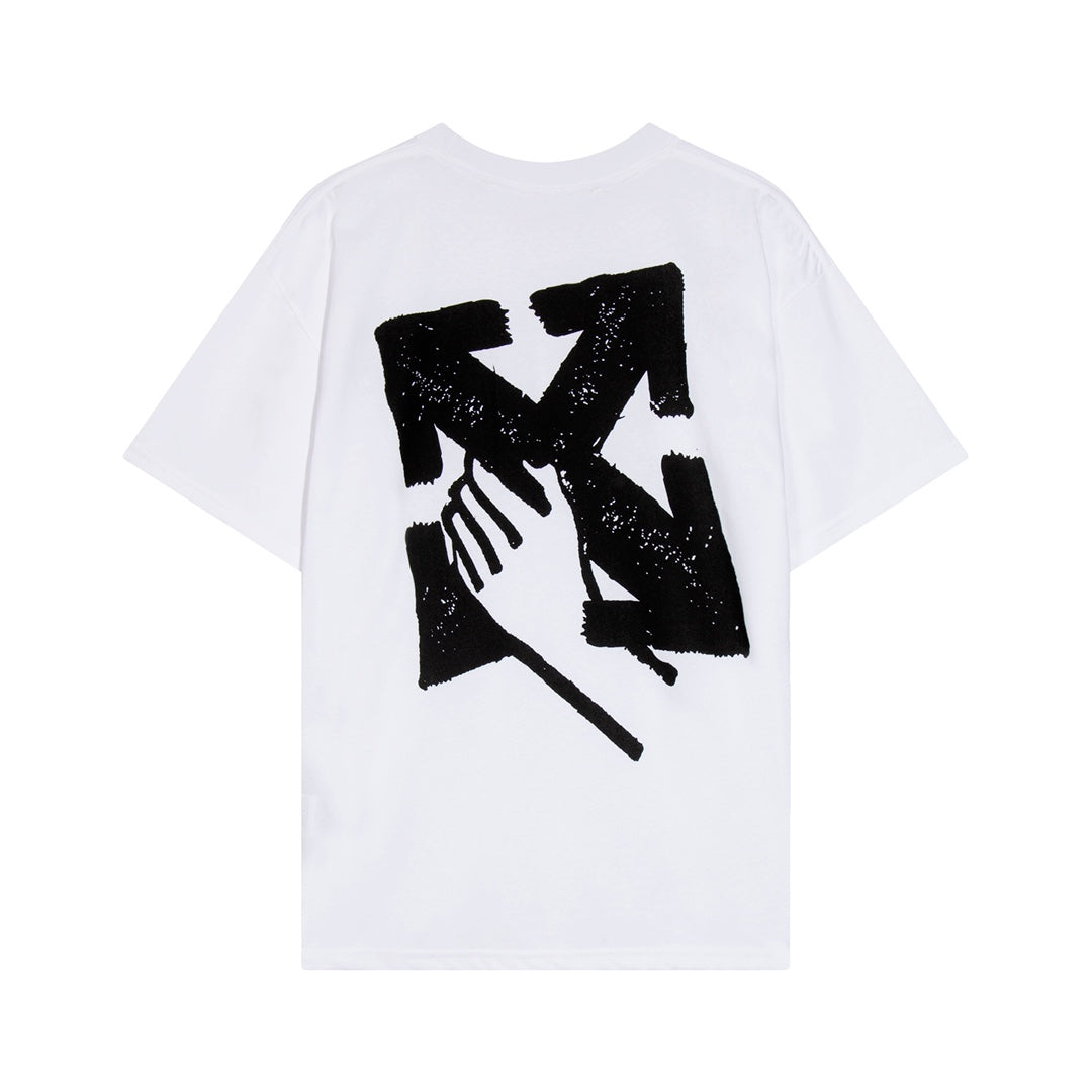Off-White Hand Arrow Logo Print T-Shirt