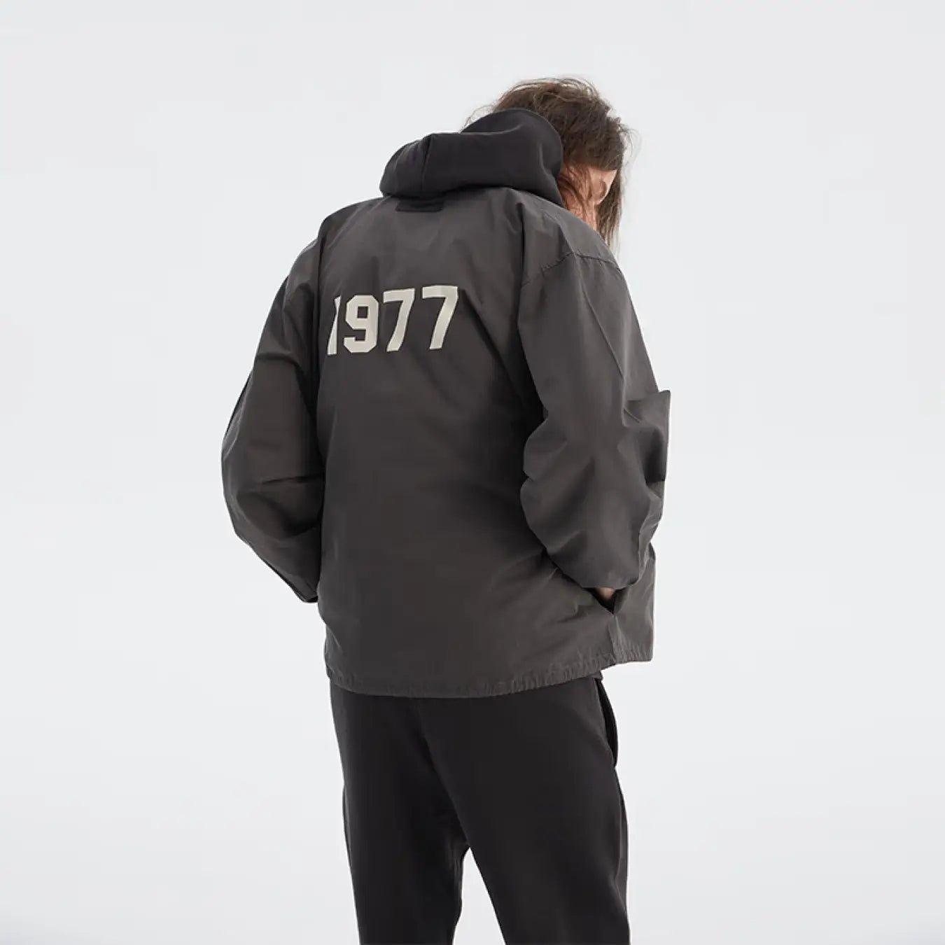 FOG FEAR OF GOD 22 multi-line 1977 coach jacket ESSENTIALS retro casual jacket